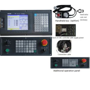 ATC 4 Axis Plc Cnc Router And Milling Controller Numerical Control Systems 128mb