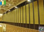 Plywood / Gypsum Wooden Hanging Sliding Partition Walls Bare Finish