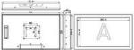 IP65 17.3 Inch Industrial Touch Screen Monitor / Industrial Touch Screen Display