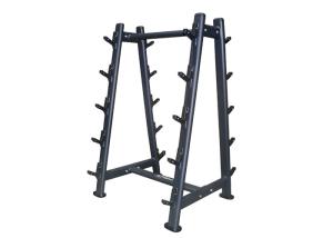 China Black Color Home Gym Equipment Ten Pcs Barbell Rack And Bench factory