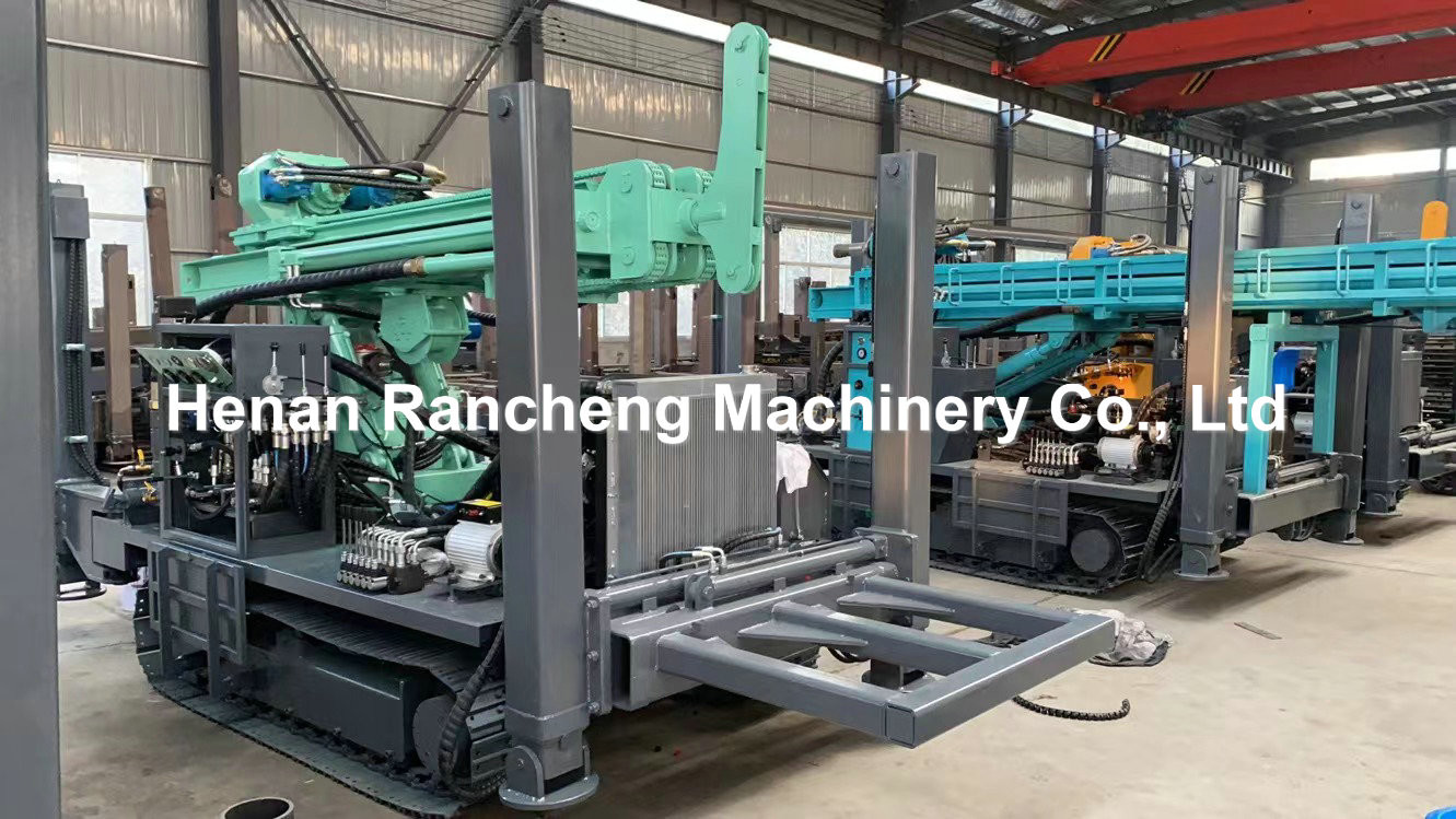 300m Deep Hydraulic Crawler Drilling Rig For 350mm Water Wells