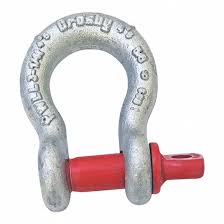 Retail Industry Carbon Steel 5/8 Bow Shackle with Galvanized Screw Pin