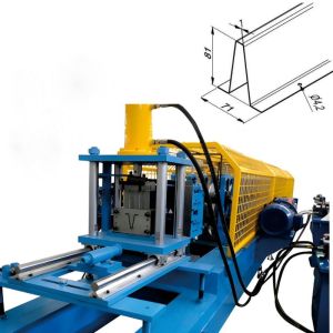 China 22 Gauge Steel Overhead Garage Door 2-1/4 X 9' Steel Horizontal Support Strut Beam Roll Forming Machine on sale