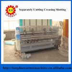 Tongbao Semi-automatic Slotting Rotary Die Cutting Creasing Machine with 1500 KW