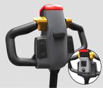 2T 4400LBS Semi Electric Stacker Truck Industrial Material Handling Equipment