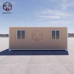 Portable Waterproof Expandable Shipping Container Homes SPC Flooring
