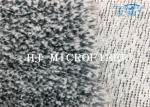 480 Gsm Mixed Knitted Microfiber Coral Fleece Fabric With Nylon Hard Wire