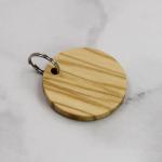 Wooden Puppy Name Tag For Pet Collar Laser Engrave Dog Cat Tag Blank Wood Charms