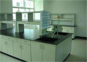 China Flexible Reagent Shelf Lab Island Bench Laboratory Furniture For School factory