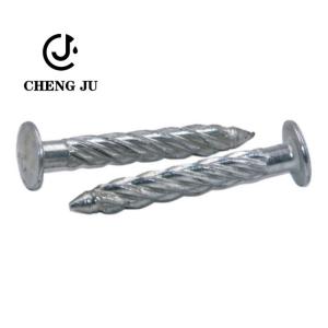 China Carbon Steel Screw Accessories Galvanized Roof Top Self Drilling Screw Threaded Nails factory