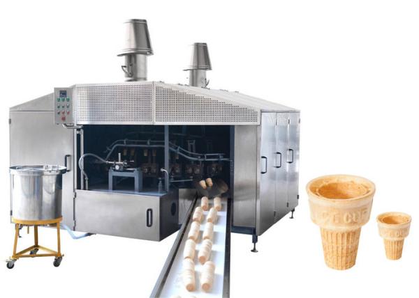 0.75kW Ice Cream Wafer Sugar Cone Production Line Energy Saving , 1 Year