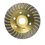 Golden Sintered Turbo Diamond Cup Wheel Turbo Grinding Wheel For Granite