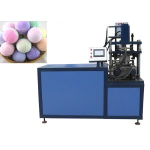 PLC Control Ball Press Machine , Small Hydraulic Press Machine High Efficiency