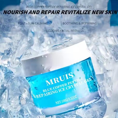 Quick-Acting Blue Copper Peptide Face Cream Ice Crystal Anti-Aging Collagen