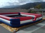 Square Portable Water Pool , Outdoor Fun Party Dance Game Inflatable Soap Foam