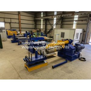 China GI / PPGI Slitting Line With Recoiler 0.12-5m/min Material Thickness on sale