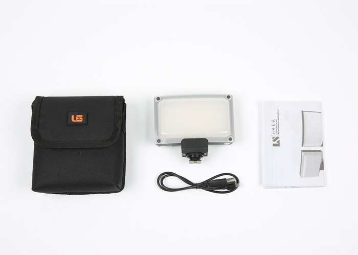 5w Pocket Led Camera Lights Abs Material Light Weight With Built In Battery