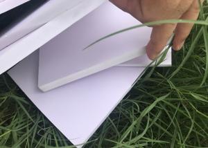 China Polyvinyl Chloride Construction Styrofoam Sheets , 10mm Foam Board Outdoor Decoration factory