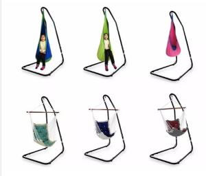 China Outdoor Swing Bed Double Hammock Chair with Modern Design Stand Weight Capacity 260KGS factory
