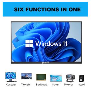 Qtenboard Interactive Panels Windows i5/i7 Android 14.0 LCD Panel Style for