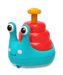 Wholesale Mini Snail Car Toys Hand Pressed Cartoon Snail Children Toys Party