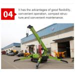 8 Ton Lifting Crawler Crane Electric Movable Mini Cranes CE Approved AC380V