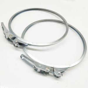 China 160mm Galvanized Steel Clamps Ajustable Slim Pull Ring Carbon With Lever Fasteners factory