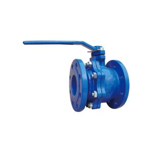China OEM 2Cr13 Eccentric Ductile Iron Ball Valve PN10 PN16 factory