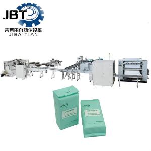 China Full Automatic Disposable Facial Tissue Machine With Customized Service factory