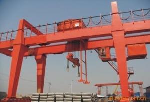 China Yuantai Design drawing supply MG Model Heavy Duty Double Girder Gantry Crane factory