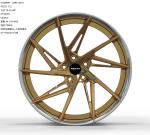 5-112 Forged Aluminum Alloy Wheels Polishing Hub Chrome Customized For Modified