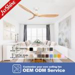OEM Suspender Length 15cm Ceiling Fan with 60 Inches Airflow and No Lights by
