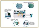 Professional Single Syringe Infusion Pump 86.0k-106.0kPa Operating Atmospheric