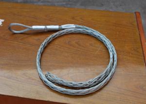 China Single Eye Galvanized Cable Pulling Grips with Steel Material factory