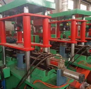 China LPG Cylinder Production Trimming Beading Joggling Machine Spindle Speed 140rpm factory