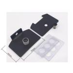 Fireproof Shower Room Accessories Stainless Sliding Glass Door Clamp