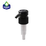 28mm 4CC Screw Black Plastic Soap Pump for Shampoo Shower Gel
