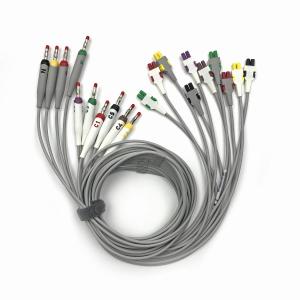 China 2104724-002 ECG Leadwires and Trunk Cables 10 leads factory