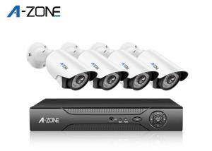 China Waterproof 4CH IP CCTV Camera Kits 4 Channel Ip Nvr 20m IR Range factory