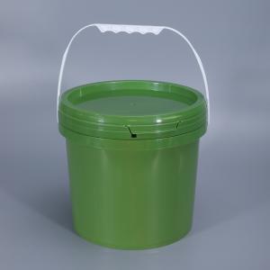 China Household Kitchen Pet Food Storage Bucket 5L Capacity with Pull-Ring Cap PP Plastic factory
