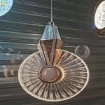 Acrylic Aluminum Home Art Gold Chrome LED Application Nordic Pendant Light