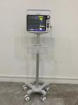 3 Inch Silent Wheels Modular Patient Monitor Trolley With Aviation Aluminum