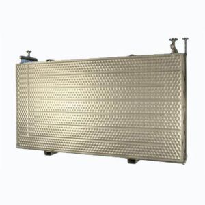 PLC Precise Pillow Plate Heat Exchangers High Heat Recovery Rate Long Service
