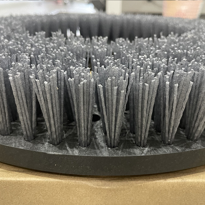 Zhenda Customized Long Service Life Abrasive Wire Floor Scrubber Disc Brush