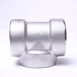 3000LB 4inch Sockets Butt Weld Reducing Tee / 40mm solvent weld tee