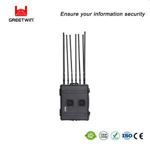 China 15dBi 1000m 50AH LiFePo4 Phone Signal Blocker Pelican 720w 8 Bands factory