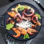 Cast Iron Flat Fry Stovetop Grill Pan Reversible Roasting Non Stick BBQ Grill
