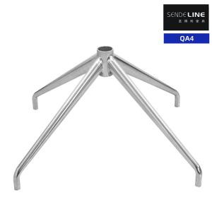 China 4 Casters Revolving Office Chair Base Heavy Duty Replacement With Wheels factory