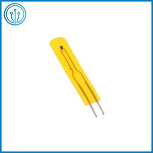 China Fast Response Insulated Radial Leaded Thin Film NTC Thermistor 100K 3950 50mm 75mm factory