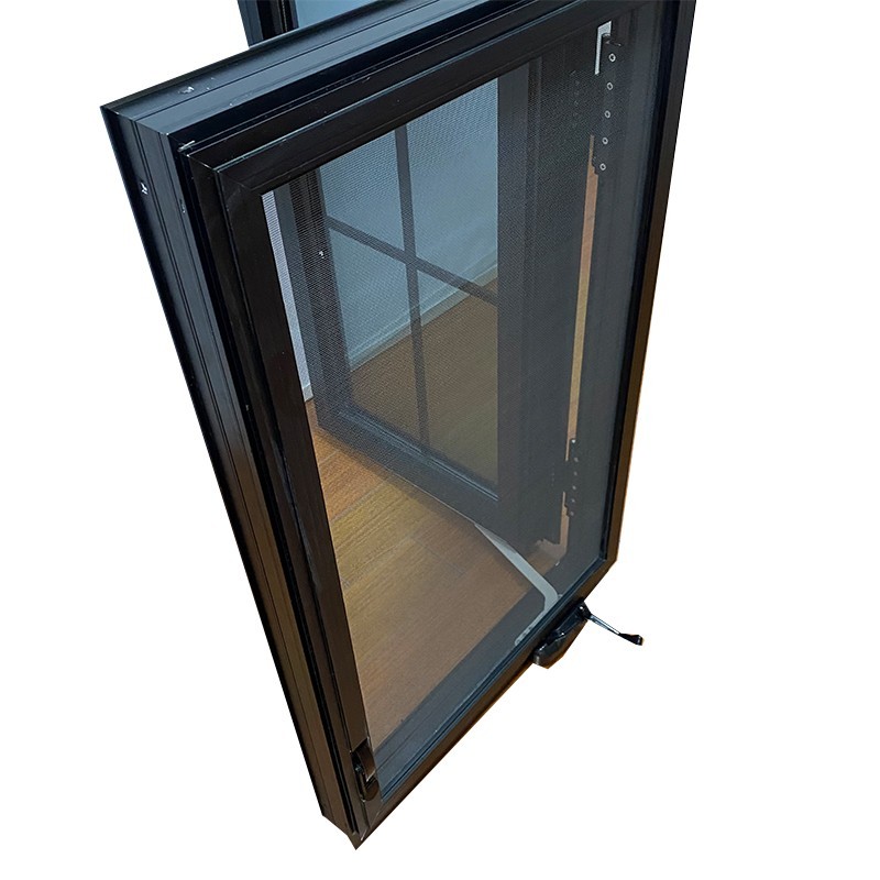 EPDM Silicone Casement Aluminium Aluminium Flush Windows German Brand Hardware